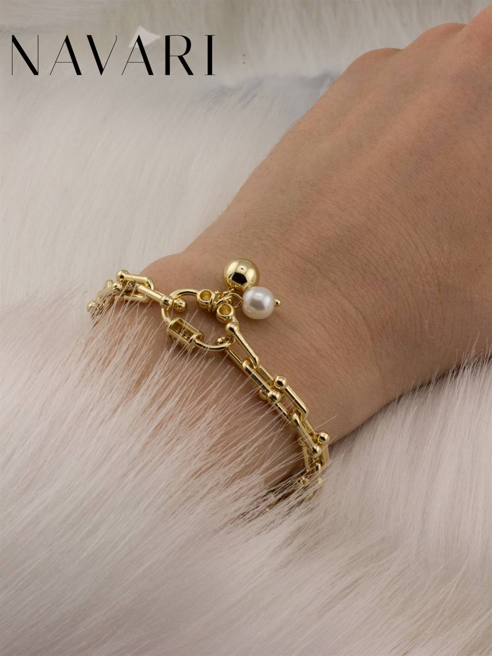 "Trendy" Stainless Steel Bracelet