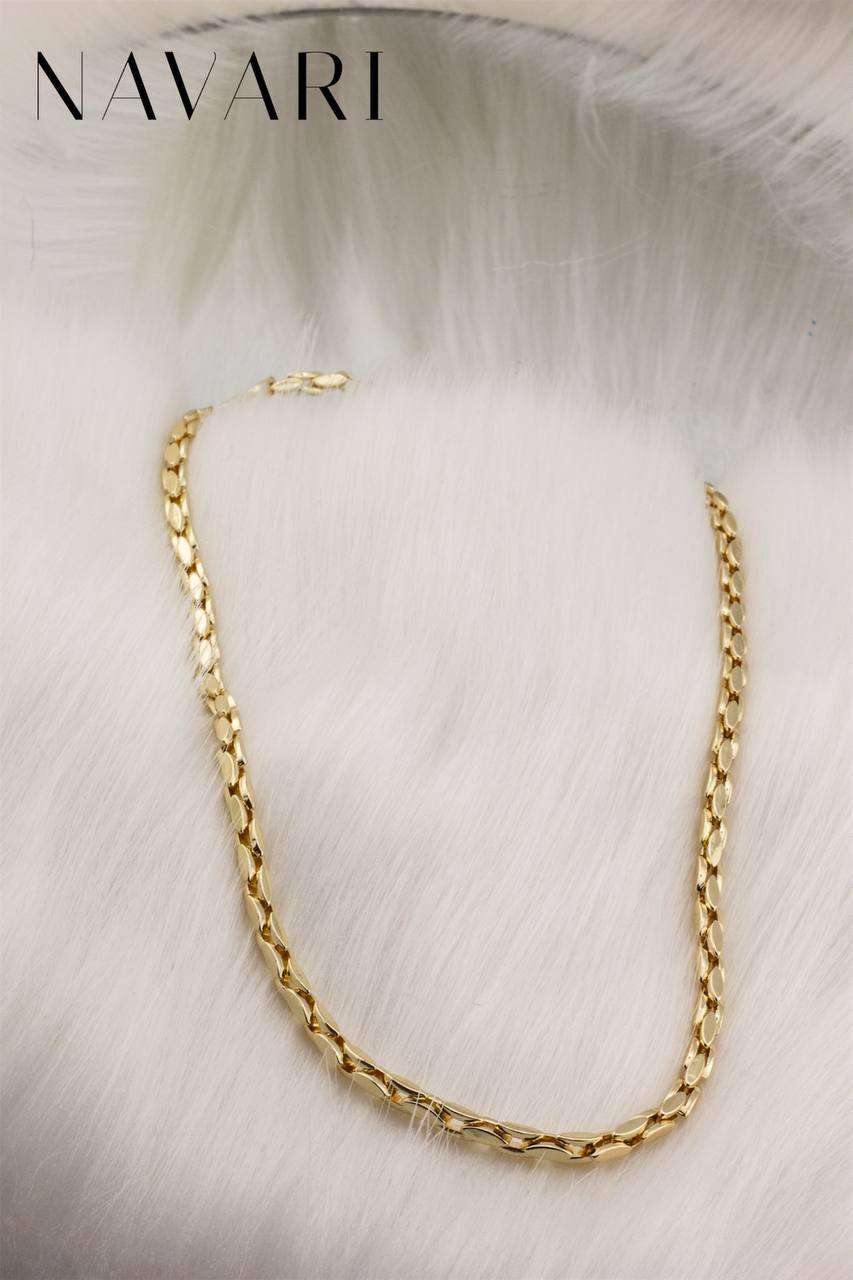 Stainless Steel Necklace 'Trendy Pattern'