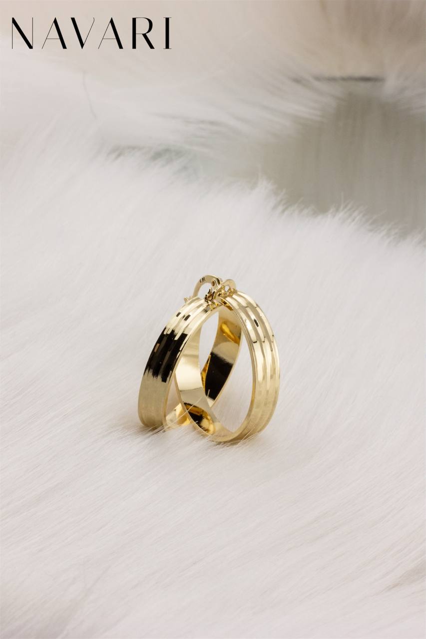 "Radiant Round" Stainless Steel Earrings