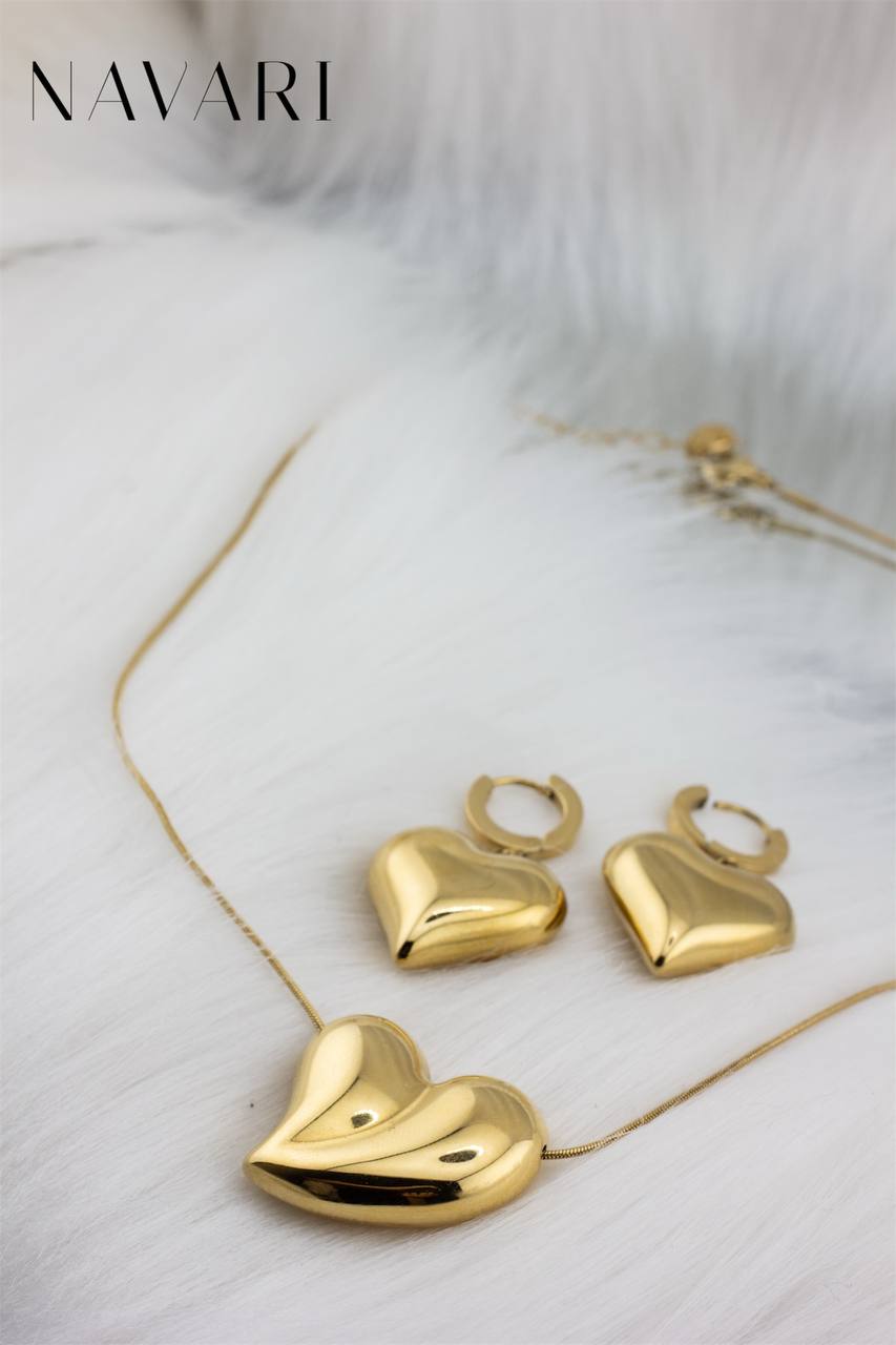 "Heart Premium" Stainless Steel Set