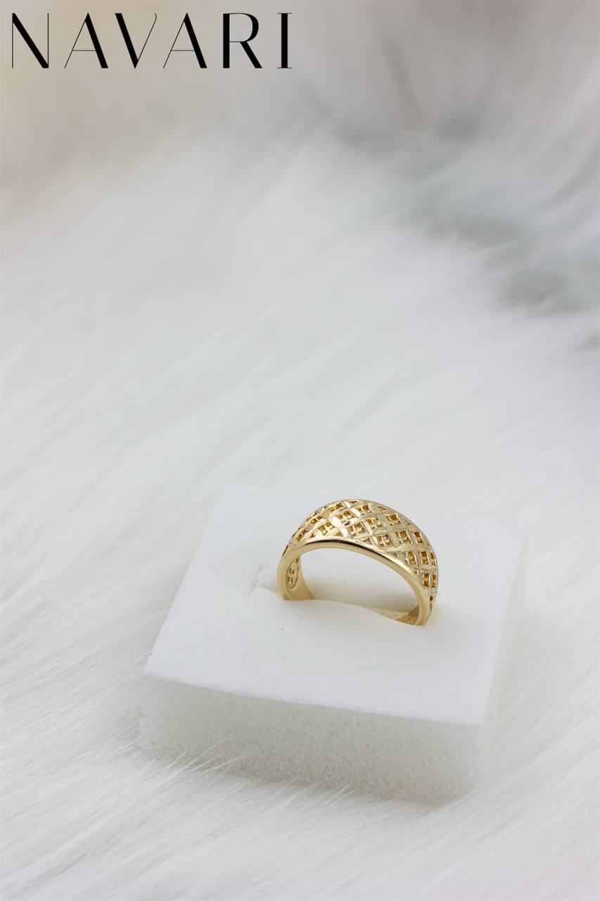 Stainless Steel Ring 'Steel Elegance'