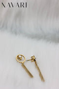 Hypoallergenic Long Steel Earrings