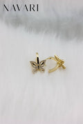 Butterfly Stainless Steel Earrings