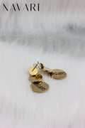 Trendy Steel Plate Earrings