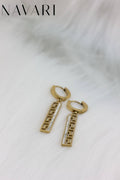 Greek Style Stainless Steel Earrings