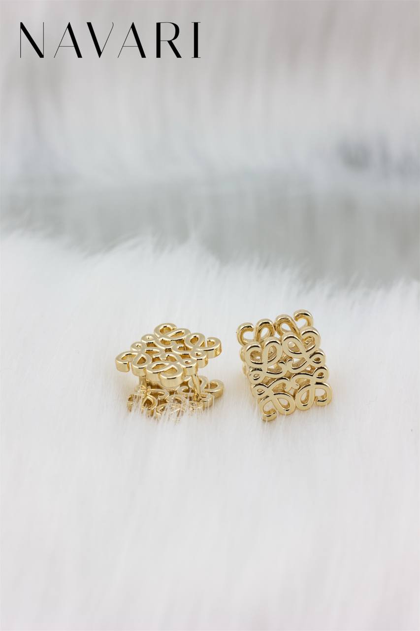 "Forest Dew" Stainless Steel Earrings