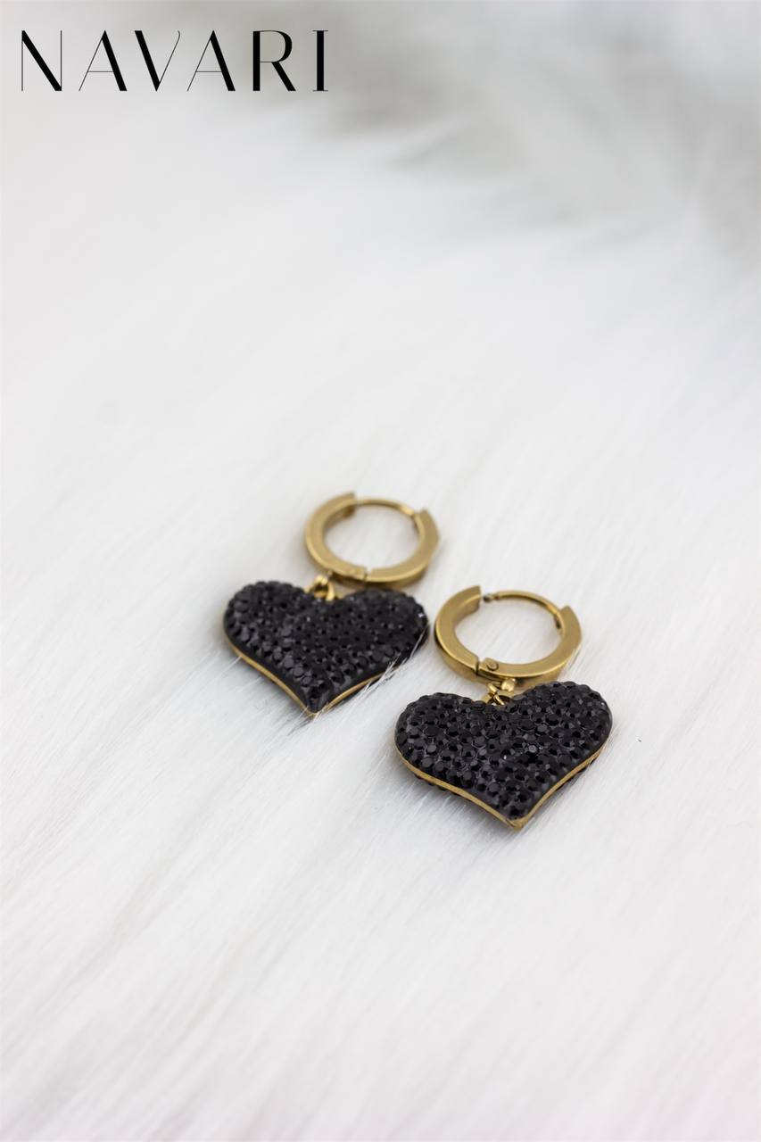 "Night Glow" Stainless Steel Earrings