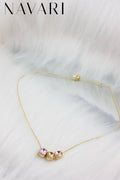 Stainless Steel Necklace 'Bud of Hope'