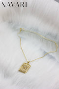 Stainless Steel Necklace 'Modern Glow'