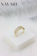 Stainless Steel Ring 'Zirconia Touch'