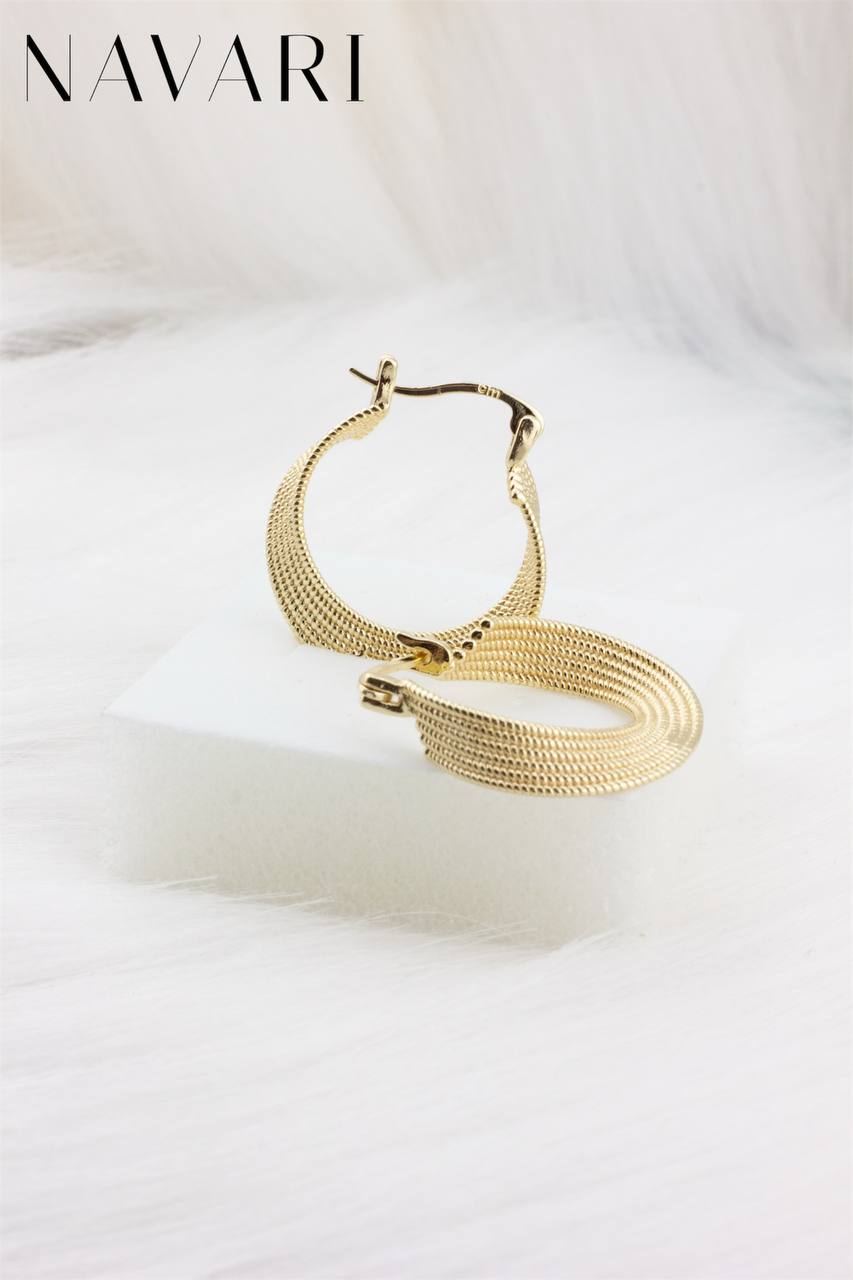 "Golden Sunrise" Stainless Steel Earrings