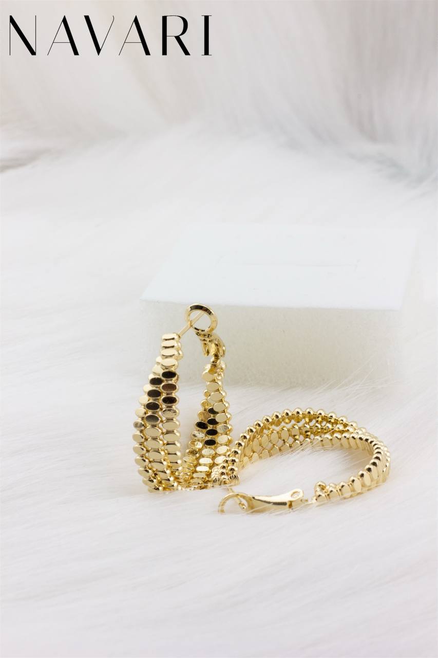 "Inner Glow" Stainless Steel Earrings