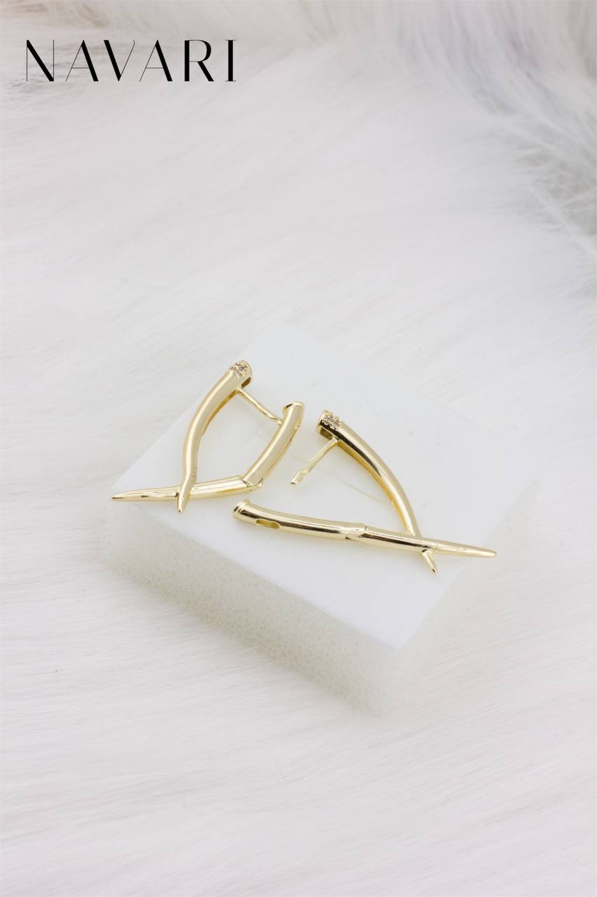 "Illusion of the Night" Stainless Steel Earrings