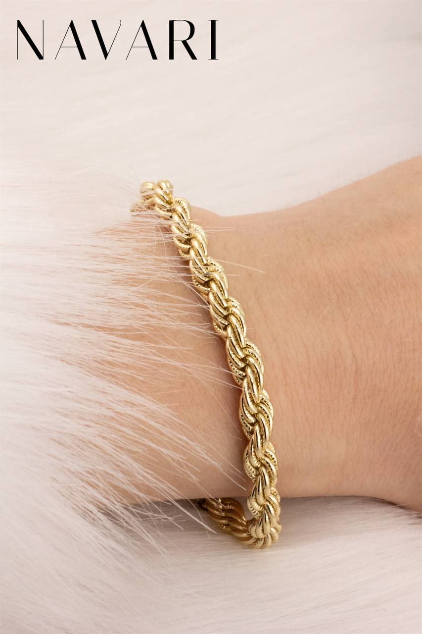 "Radiant Harmony" Stainless Steel Bracelet