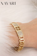 "Classic Elegance" Stainless Steel Bracelet