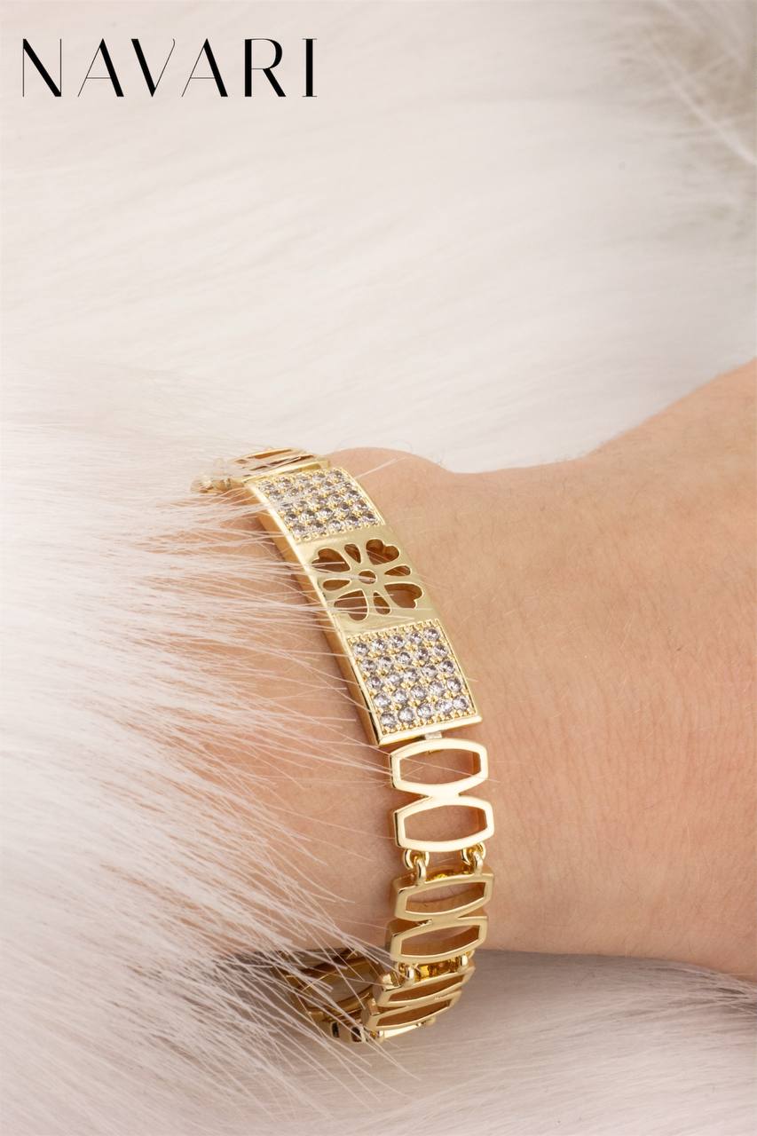 "Classic Elegance" Stainless Steel Bracelet