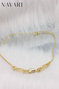 Stainless Steel Necklace 'Elegant Touch'