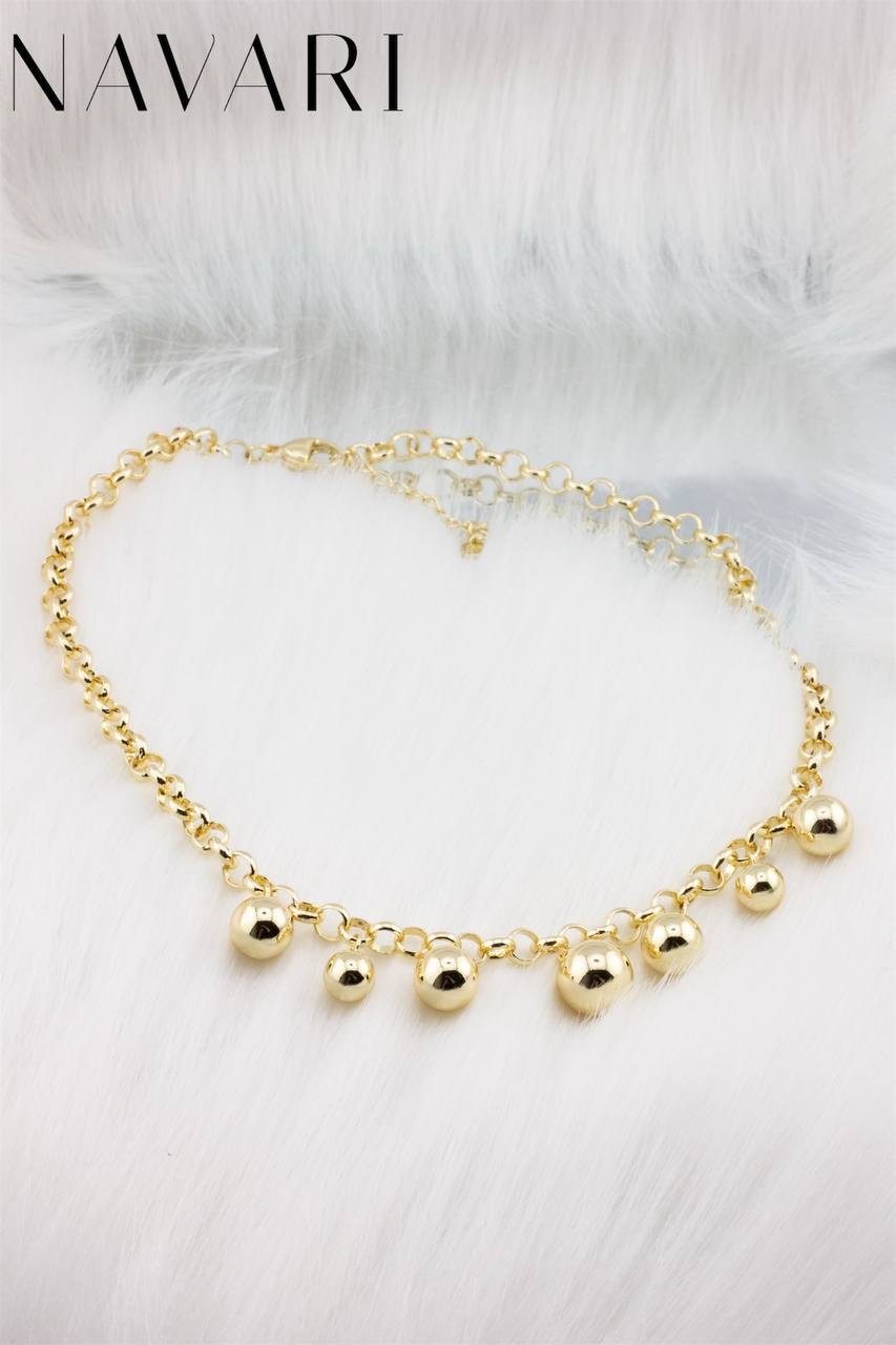 Stainless Steel Necklace 'Glow'