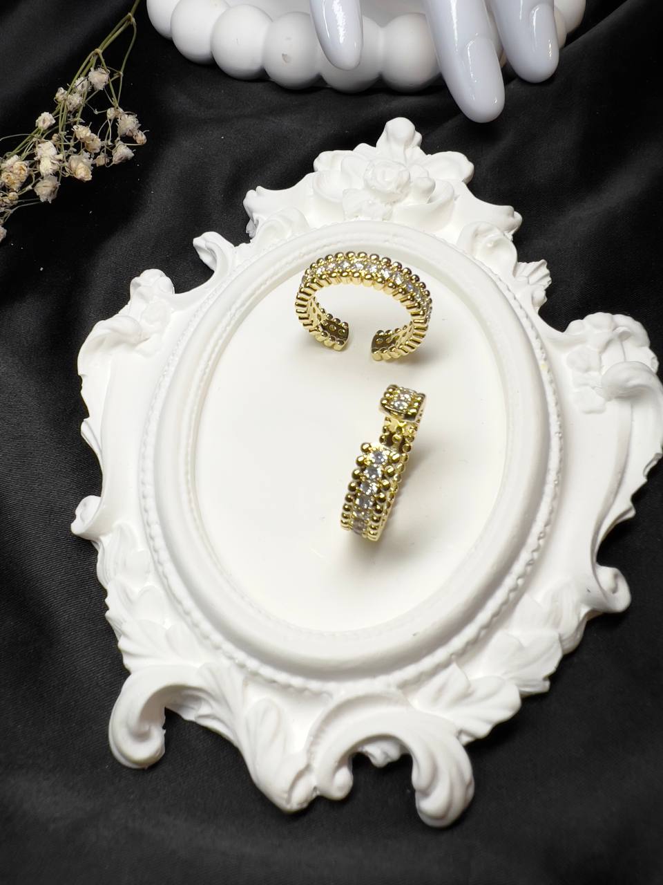 Stainless Steel Ring 'Noble Elegance'