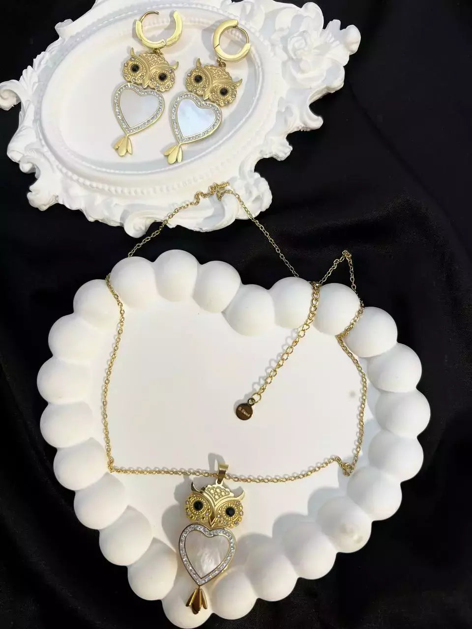 "The Wise Owl" Stainless Steel Set